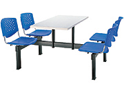 Plastic Dining Table&Chair CG-S281-4
