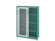 Glass Swing door cabinet CG-SE-SLG1357